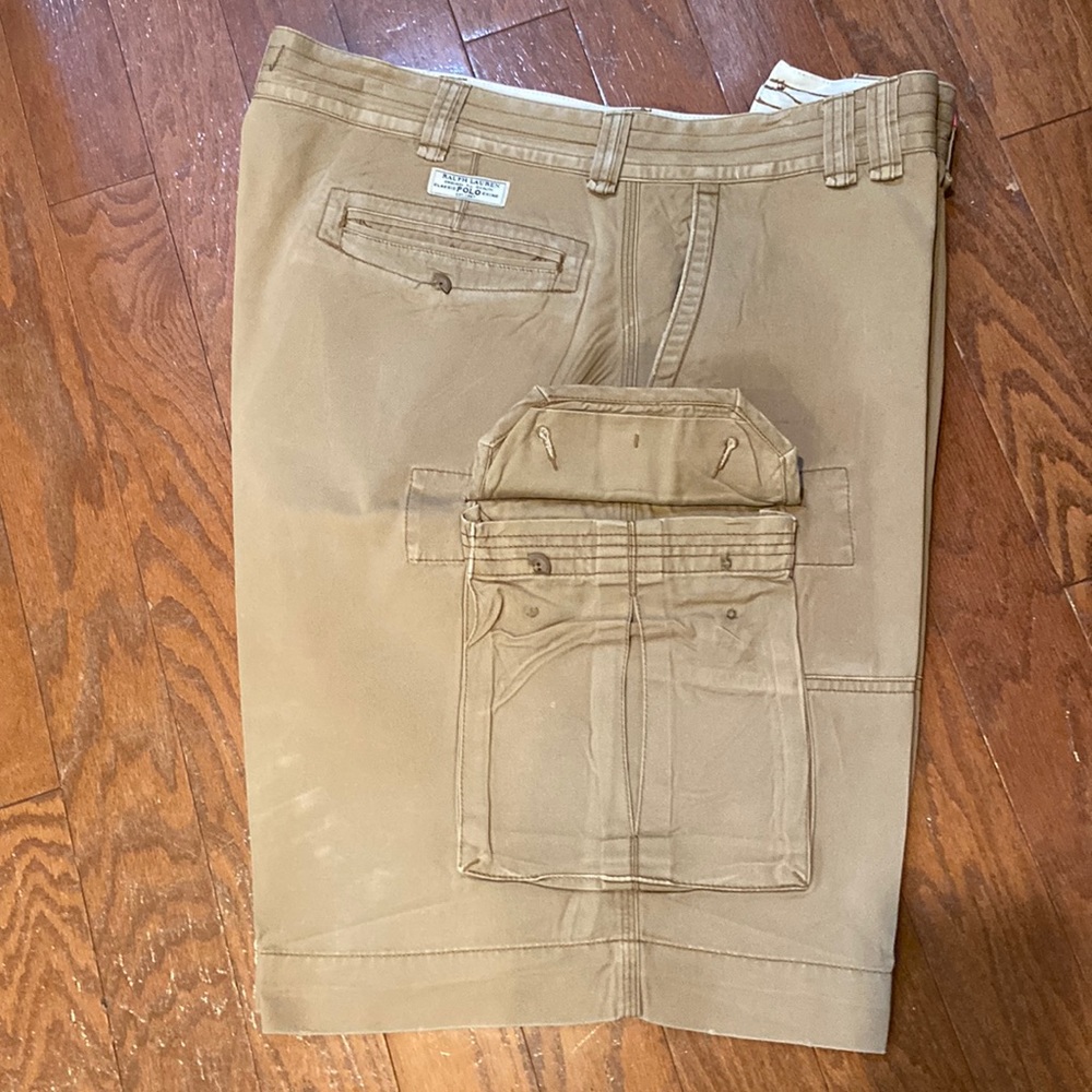 Mens Ralph Lauren cargo shorts Sz 42